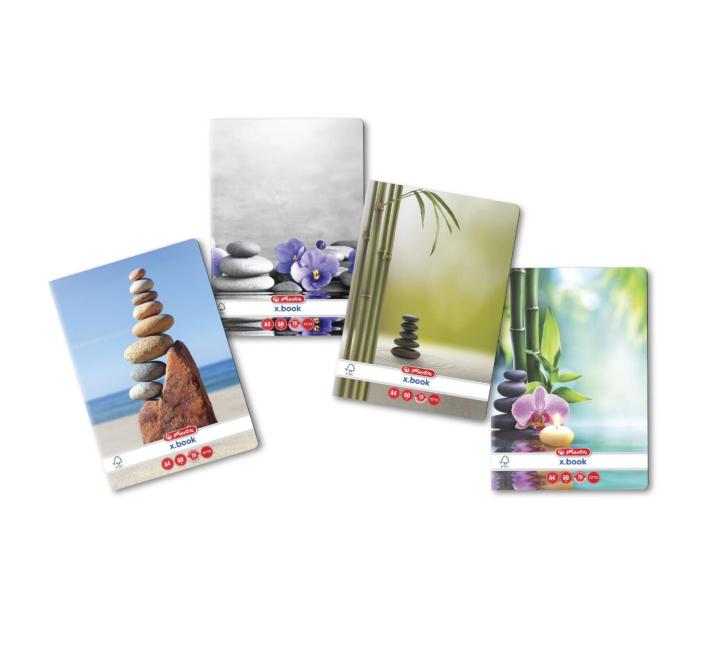 Sima lapú A4 füzet 60 lap Zen