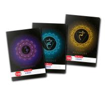 Füzet A4 100 lapos,vonalas Chakra