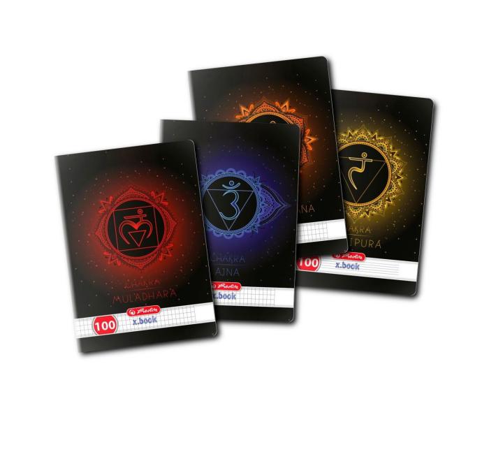 Füzet A4 100 lap kockás Chakra