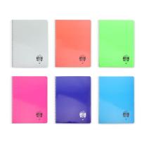 Caiet A4 144 file, spirala dictando coperta plastic