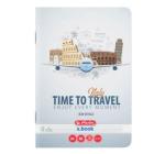 Füzet A4 60 lapos. vonalas Travel
