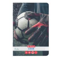 Füzet A4 80 lapos, vonalas Football