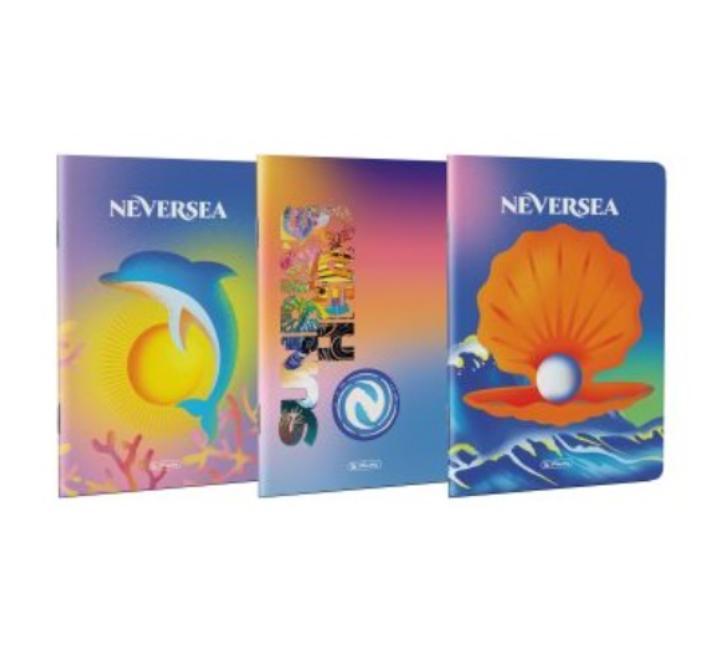 Füzet A4 80 lapos, vonalas Neversea