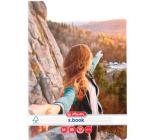 Füzet A4 80 lapos, vonalas Follow me