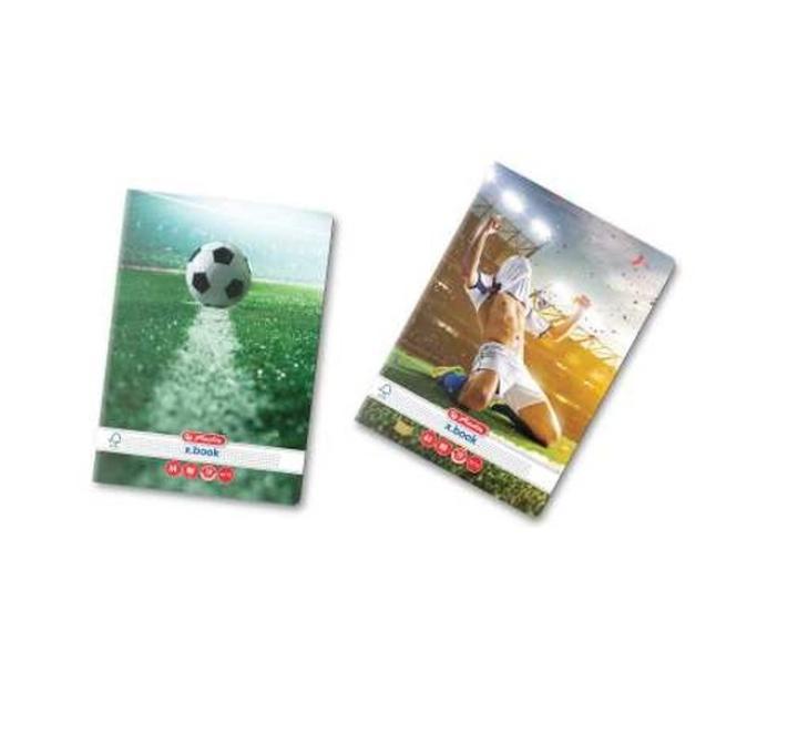 Füzet A4 80 lap kockás Football