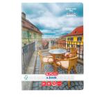 Füzet A4 80 lap kockás Romania