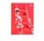 Füzet A4 80 lapos, spirálos, vonalas