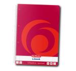 Füzet A4 80 lap, spirálos, kockás Herlitz