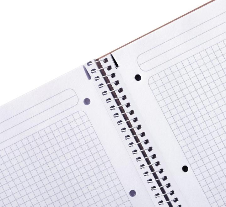 Füzet A4 80 lap, spirálos, kockás Herlitz