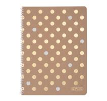 Füzet A4 80 lap, spirálos, kockás Herlitz