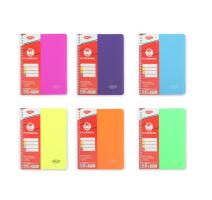 Caiet A5, 120 file, 4 subiecte, coperta plastic, spirala