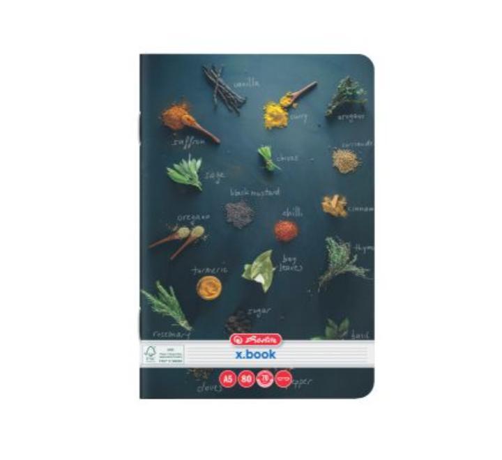 Füzet A5, 80 lapos, vonalas, Spices