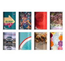 Caiet A5, 80 file, spirala, dictando