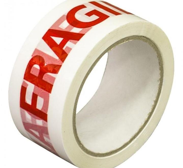 Banda adeziva personalizata 60m 50mm  "fragil"