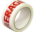 Banda adeziva personalizata 60m 50mm  "fragil"