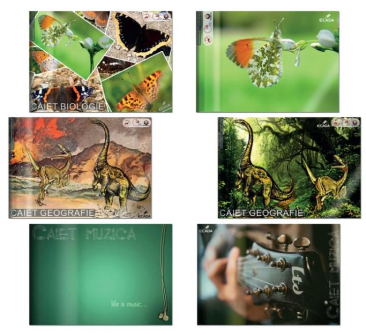 Biológia füzet, 17x24 cm, Ecada