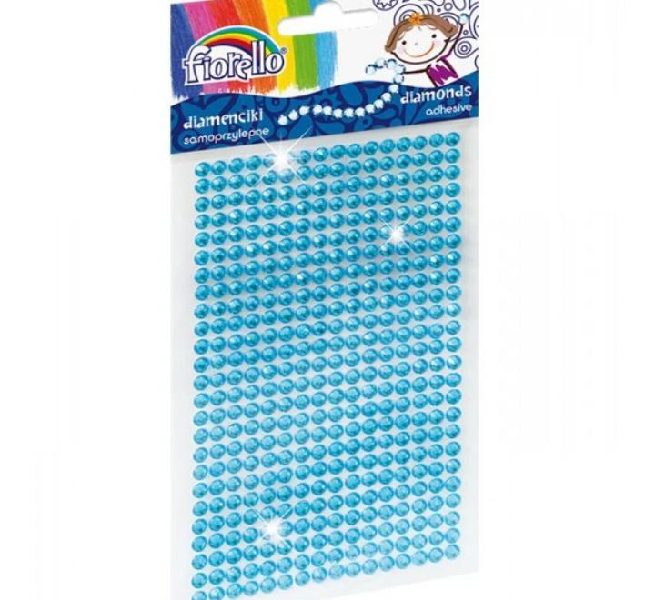 AccesoriI creatie diamante autoadezive albastru Fiorello