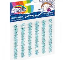 AccesoriI creatie diamante autoadezive flori  albastru Fiorello