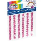 AccesoriI creatie diamante autoadezive flori roz Fiorello