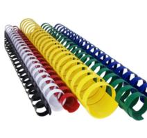 Spira plastic 45mm Office  Cover Alb
