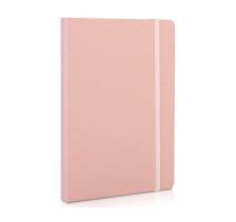 Caiet birou 210*143mm 96 file dictando imitatie piele roz