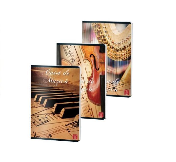 Zene füzet A4, 24 lap, Pigna