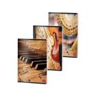 Zene füzet A4, 24 lap, Pigna