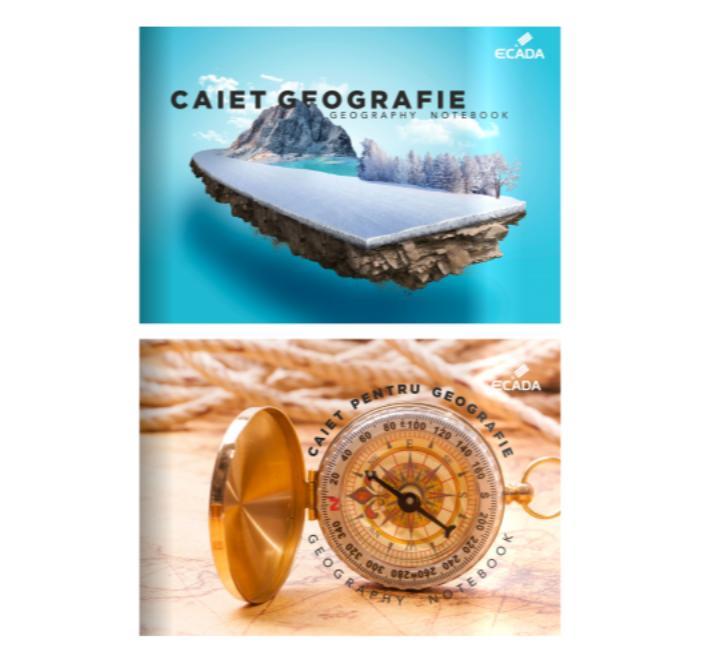 Földrajz füzet A4 24 lap Ecada