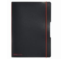Caiet A4 dictando+patratele 2x40 file my.book flex negru
