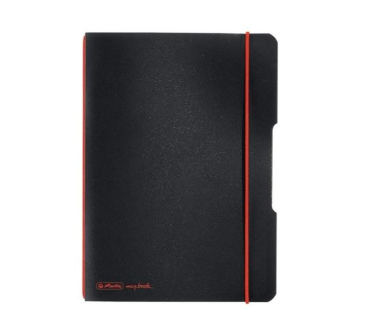 Füzet A5 kockás 40 lap my.book flex fekete