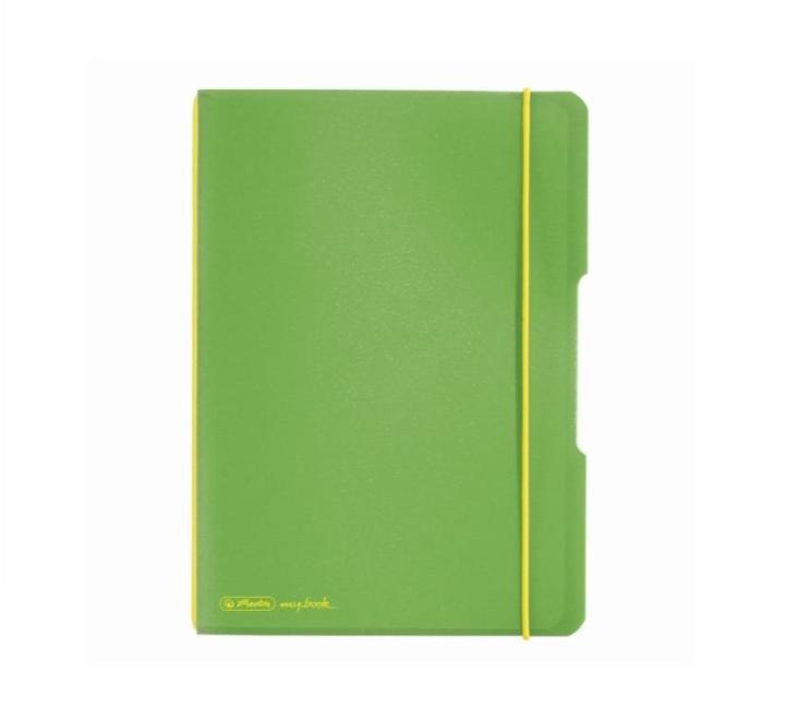 Füzet A6 kockás 40 lap my.book flex zöld