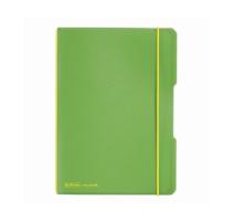 Caiet A6 patratele 40 file my.book flex verde