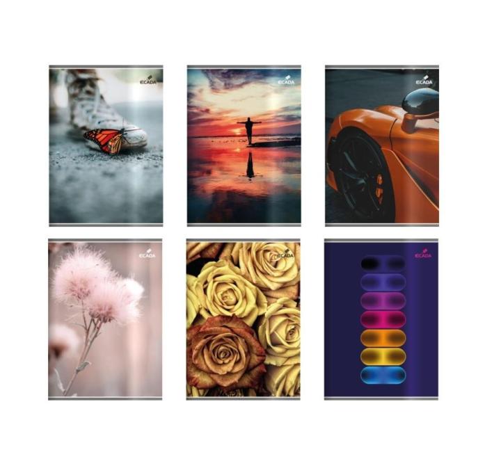 Füzet A4 60 lapos vonalas Ecada