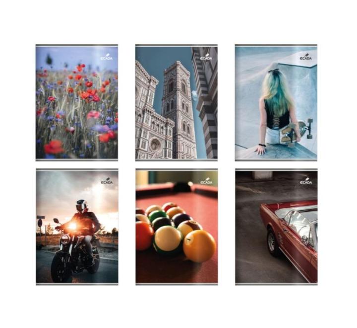 Füzet A4 60 lapos, sima lapú Ecada