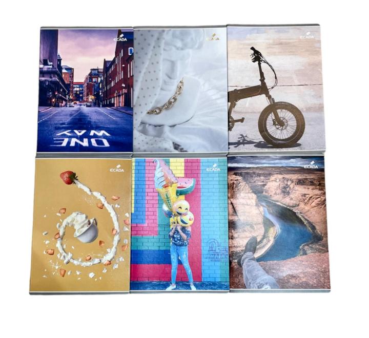 Füzet A4 80 lap, vonalas, Ecada