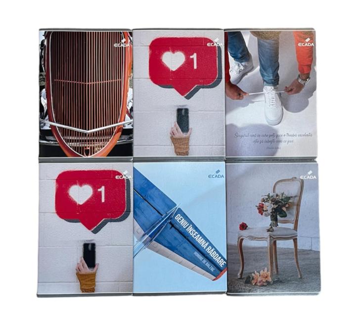 Füzet A5 100 lap, vonalas, Ecada