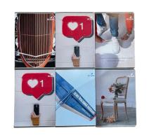 Füzet A5 100 lap, vonalas, Ecada