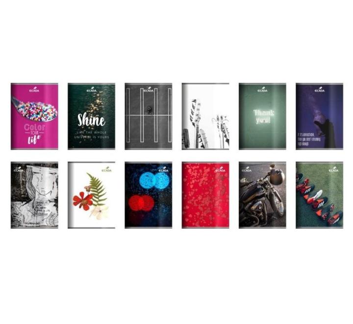 Füzet A5 80 lap, vonalas Ecada