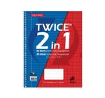 Caiet spirale A4 80 file, Twice