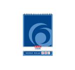 Notesz A7 50 lap, spirálos, vonalas