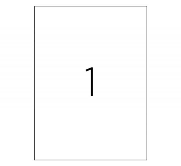 Öntapadós lap 1/A4