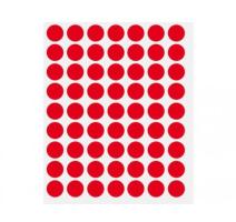 Öntapadós pontok, 630/szett O14, piros