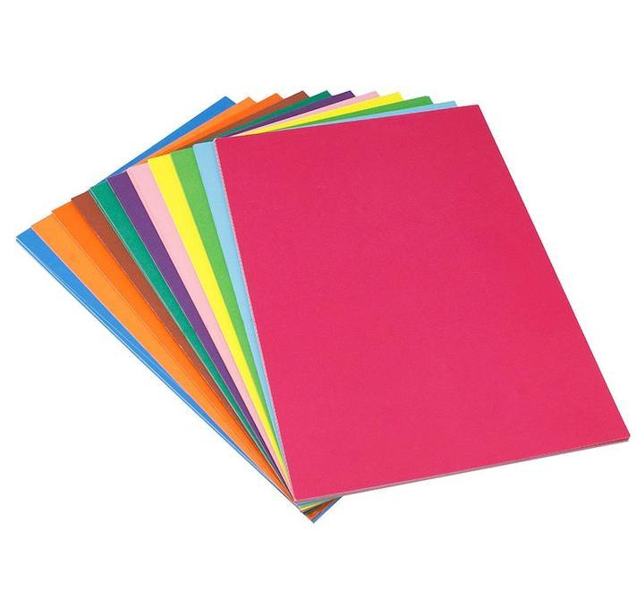 Színes karton A2 170g vegyes színek