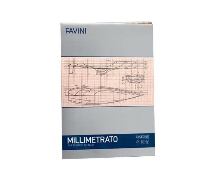 Miliméter papír 85g A3 Favini