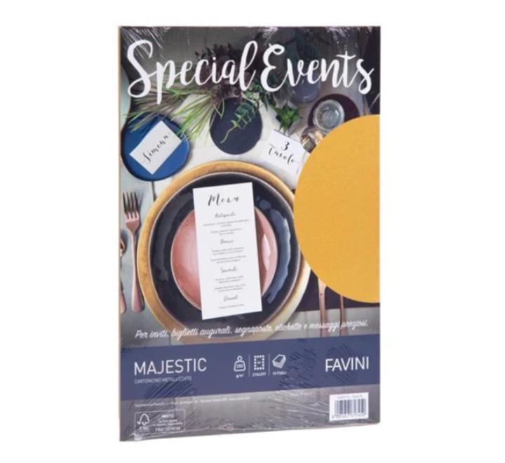 Metalizált karton 250g arany