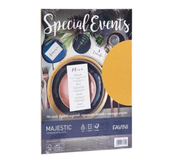 Metalizált karton 120g arany