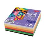 Színes papírkocka 9x9cm 300 lap