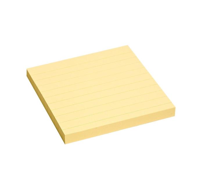 Öntapadós jegyzettömb vonalas 100 lap Info