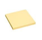 Öntapadós jegyzettömb vonalas 100 lap Info