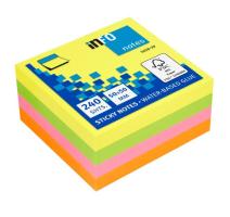 Notes adeziv cub briliant 50x50mm 240 file